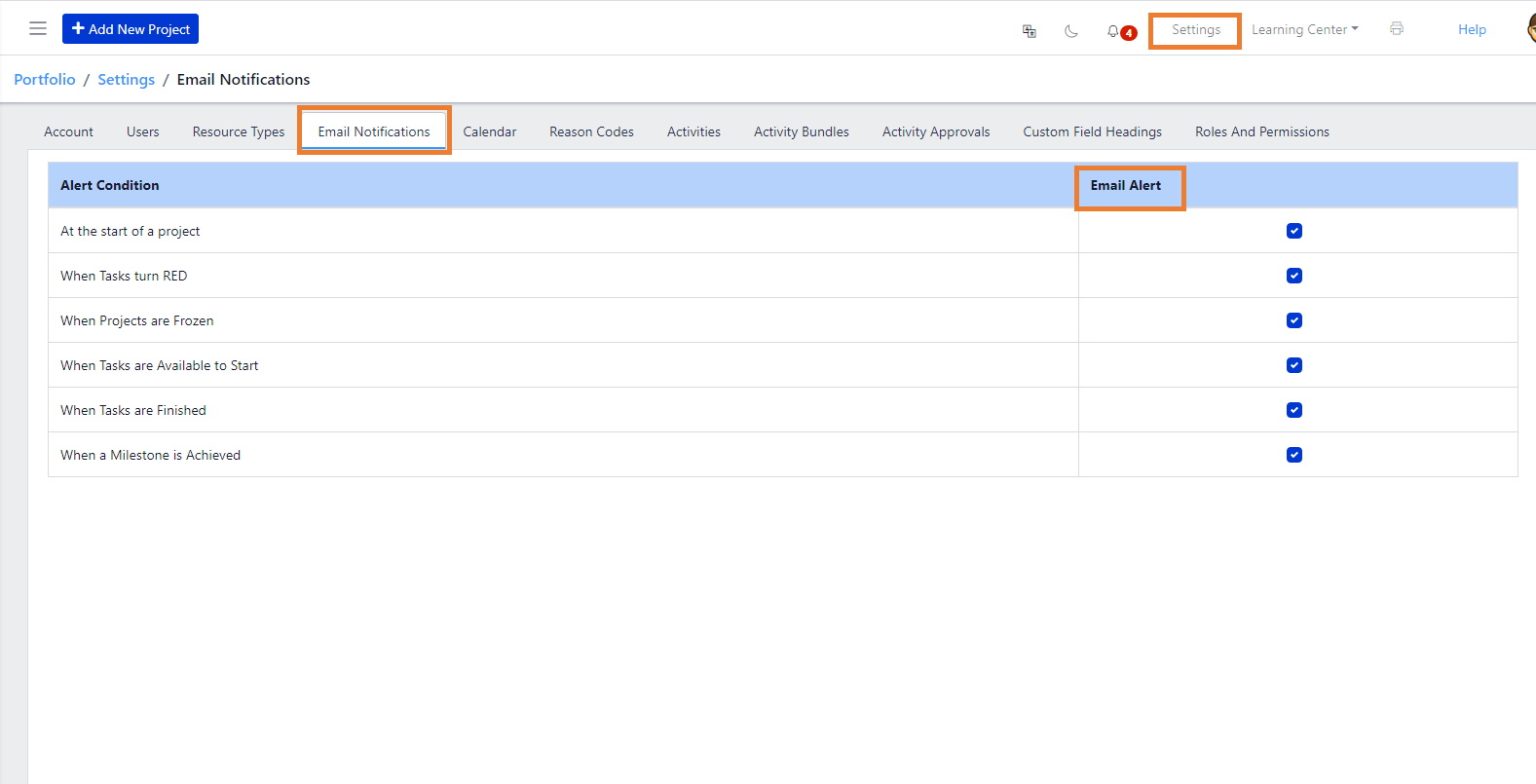 Email Alert Notifications – Exepron Knowledgebase