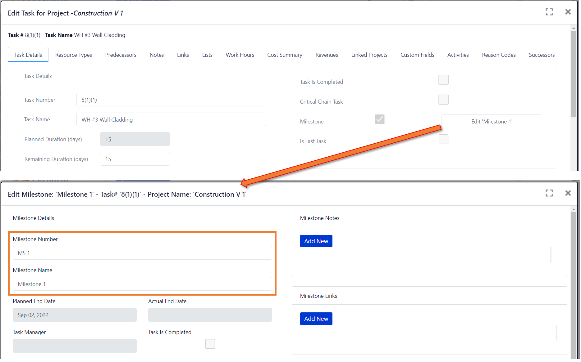 Milestones – Exepron Knowledgebase
